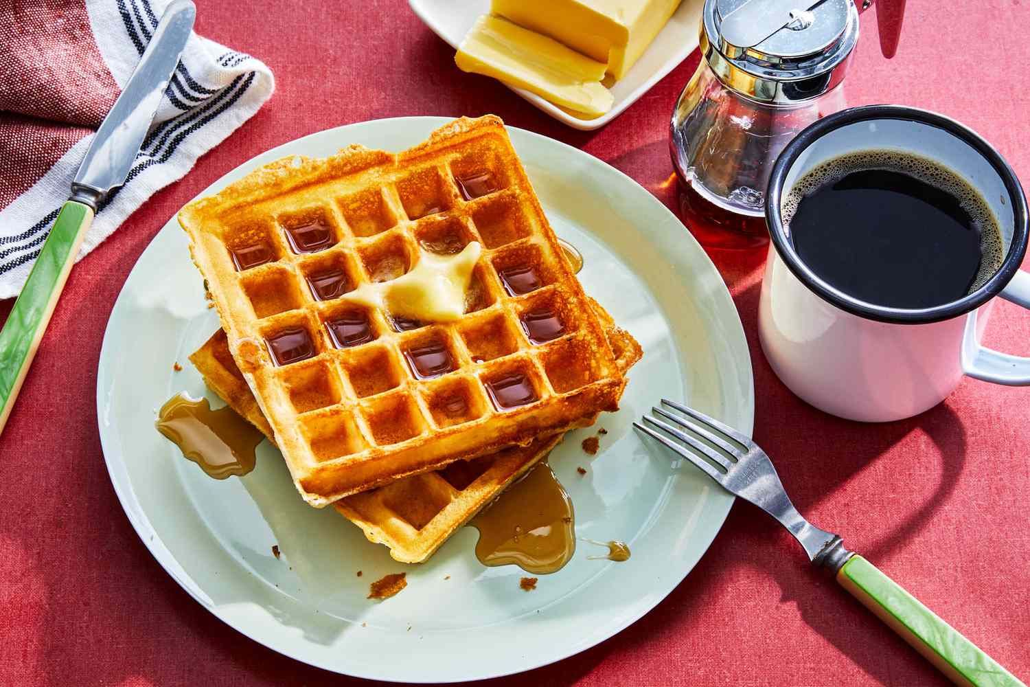 how many squares in a waffle